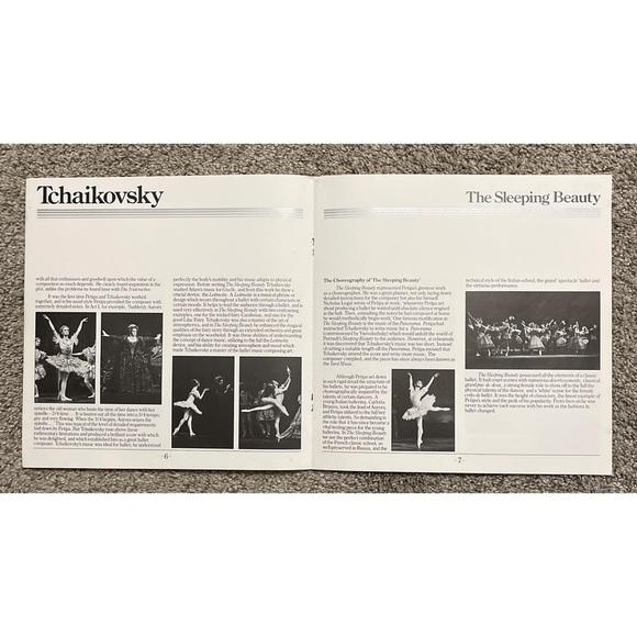 Tchaikovsky The Sleeping Beauty Record Collection w/autograph of Margot Fonteyn - Picture 11 of 14